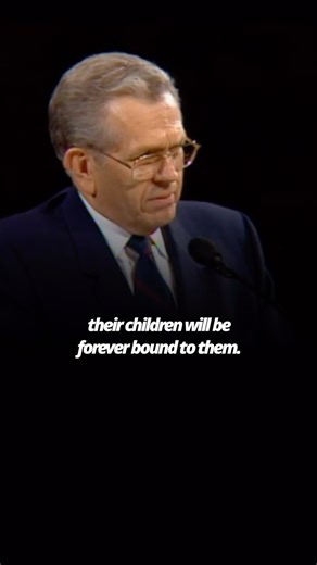 1.8K views · 106 reactions | : Boyd K. Packer • “When parents keep the covenants they have made at the altar of the temple, their children will be forever bound to them.” —•— Our Moral Environment (Apr’92) Boyd K. Packer | Declare My Word | Facebook