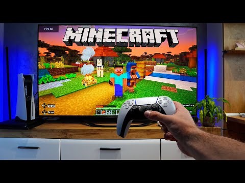 MINECRAFT On PS5 | 4K 60FPS POV Gameplay Impression |