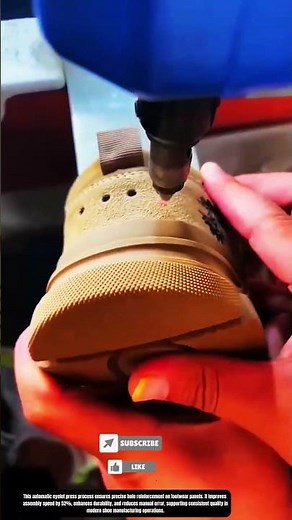 Automatic Eyelet Press Optimization for Industrial Shoe Manufacturing Process