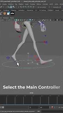 👉 “Progressive Walk Cycle in Maya in 3 Easy Steps! 🚶‍♂️ #Shorts”