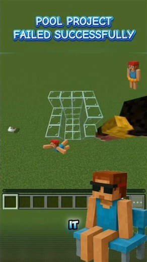 My Pool Leaked… Now I Live Underwater! 😂 | Minecraft