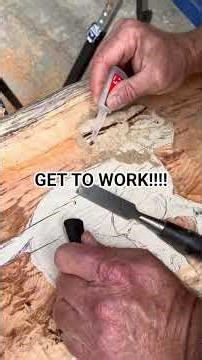 Building a Wood Bench with Carved Dogs on it