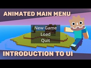 Animated Main Menu - Godot 4 3D Tutorial for Beginners