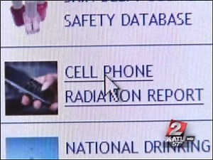 Know the radiation level of your child's cell phone