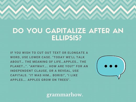 Do You Capitalize After An Ellipsis? (10 Helpful Examples)