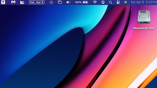 Quick ways to manage menubar icons on a Mac