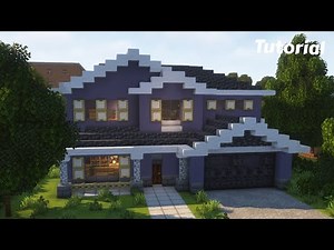 Minecraft: Suburban House Tutorial (#13)