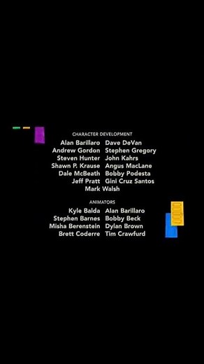 Monsters Inc (2001/2012) End Credits *3D*