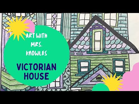 Victorian Architecture Drawing