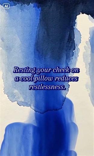 Cool Pillow Against Your Cheek = Instant Restlessness Relief | Relaxa-Fact of the Day | RestInSounds