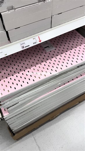 IKEA Pink Pegboard Review and Aesthetic Ideas