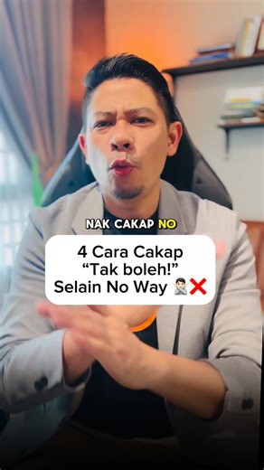 188 reactions · 26 shares | 4 Cara Nak Cakap “No Way” Dalam English?...