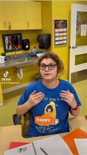 40 reactions | In our ASL elective, students learned some fun Halloween signs: Happy Halloween, pumpkin, Jack-o-lantern, witch, trick or treat, vampire and bat! | Cotting School | Facebook