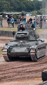 Our Matilda II will be running in the arena at Tiger Day on 26 April! It will run alongside other WWII tanks & living history displays - explore the museum on a day dedicated to the world’s most famous tank - and more! ⁠ Book now! https://tankmuseum.org/events/tiger-day-spring | The Tank Museum