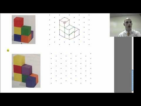 Isometric Dot Drawings