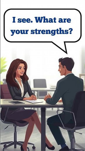 Job Interview English Conversation 💼 Speak Confidently in 1 Minute