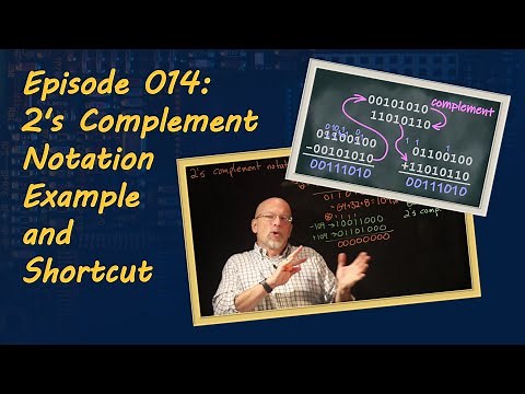 Ep 014: Two's Complement Notation Example and Shortcut