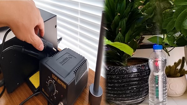 Homemade Mist Maker Using A Water Bottle