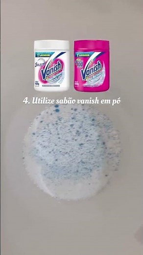 Como tirar manchas amarelas resistentes de roupas!