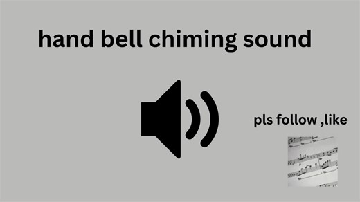 Chiming Hand Bell Sound Effects for Editing