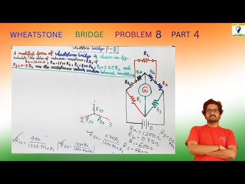Wheatstone bridge problem 8 part 4