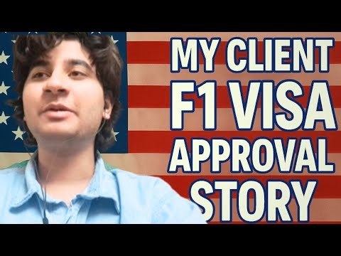 My Client F1 Insane Visa Approval Story | America Study Visa