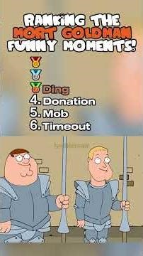 Ranking Top 5 Mort Goldman Moments! #familyguy