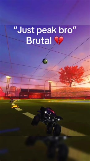 Intense Rocket League Clip - Just Peak Bro