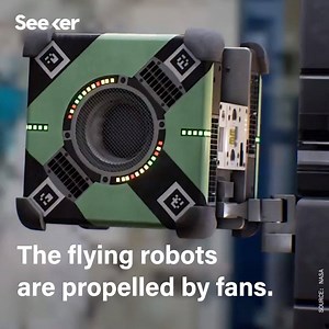 41K views · 183 reactions | Robotic “bees” just joined astronauts in space   | Seeker by The Verge | Facebook