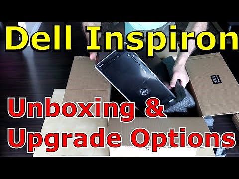 Dell Inspiron desktop Unboxing, upgrade options and SSD upgrade