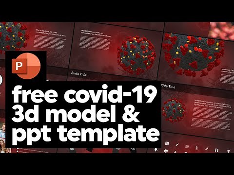 PowerPoint: FREE Covid-19 Template and 3D Model Download