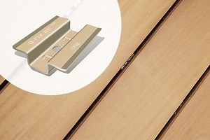 B-fix Clips RVS voor blinde bevestiging Terrasplanken