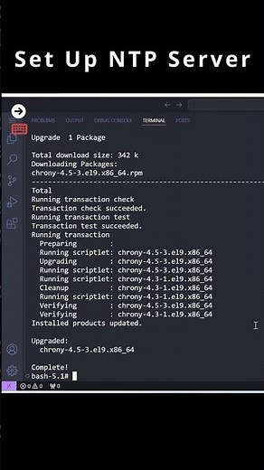 Set Up NTP Server to Sync Time with time.google.com | Quick Guide