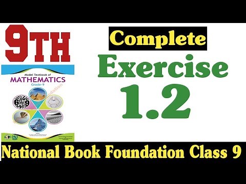 Class 9 Maths Chapter 1 Exercise 1.2 | National Book Foundation Class 9 Maths ex 1.2 | Fazal Academy