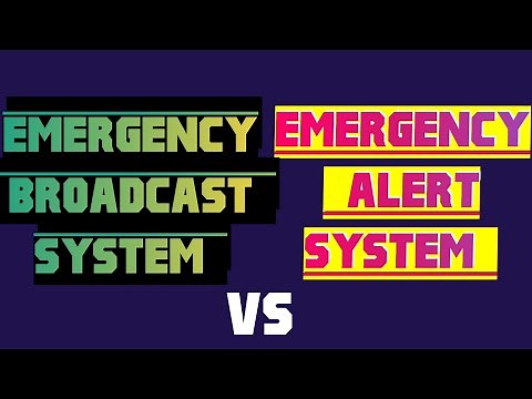 Differences Between Emergency Broadcast System and Emergency Alert System | EBS Vs EAS