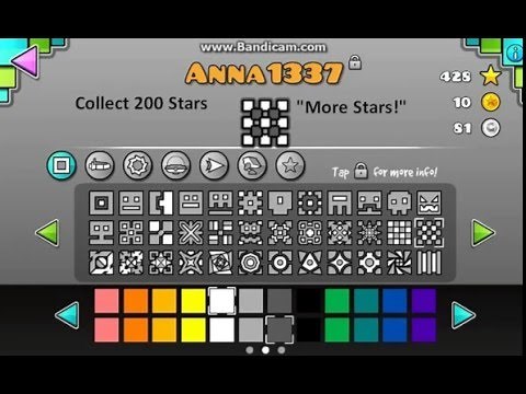 Geometry Dash [2.01] - How to Unlock ALL Icons