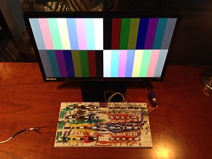 Homemade Computer From 1970s Chips