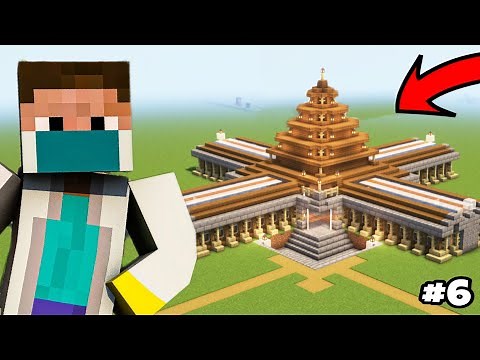 I Made THE ULTIMATE TRADING HALL In Minecraft | Mcaddon Survival Series #6