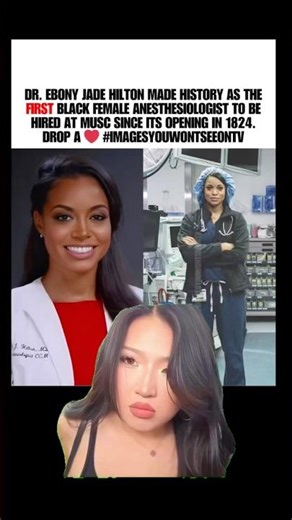 Dr. Ebony Jade Hilton Breaks a 200-Year Barrier in Medicine 👩🏾‍⚕️✨