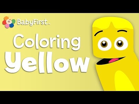 Lemons, Corn and Bananas | Yellow | Learn the Colors | Color Crew | BabyFirstTV