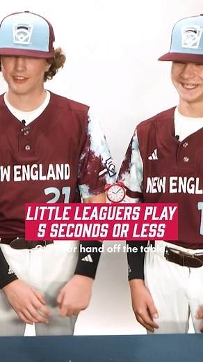 We invited Little Leaguers to play "5 Seconds or Less" and the competition got real ⏰🤣 Watch the full episode on YouTube! | Little League