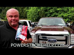 QUICK EGR CLEANING IN POWERSTROKE DIESEL