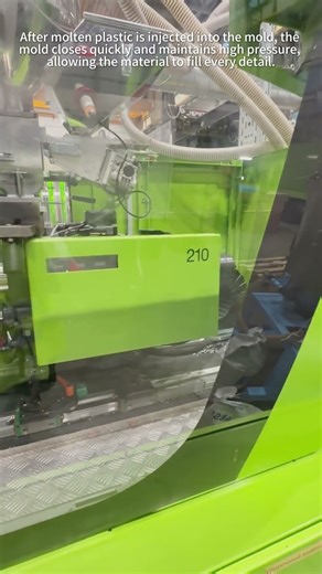 Injection Molding Process: Machine in Action #machine #manufacturing