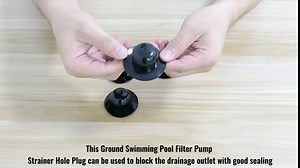 Amazon.com: Replacement Ground Swimming Pool Plug Filter Pump Strainer Hole Plug Stopper Fits for Intex Coleman Summer Escape Swimming Pools strainer Plugs Above Ground Swimming Pool Strainer Hole Plug : Patio, Lawn & Garden