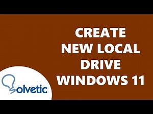 How to CREATE a NEW LOCAL DRIVE on Windows 11 ✅✅