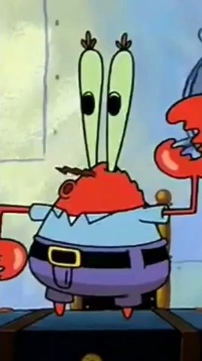 mr.krabs does the robot dance