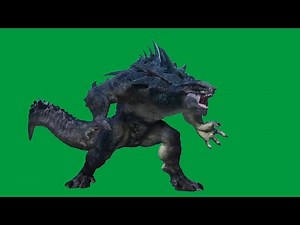 Animation 3d Character Green Screen