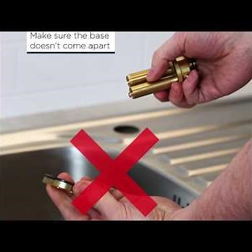 How to fit a Bristan Easyfit Tap - 2019