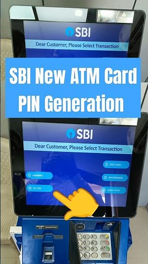 sbi atm pin generation | atm pin generation sbi | #sbicard #sbiatmpingeneration #shorts #shortvideo