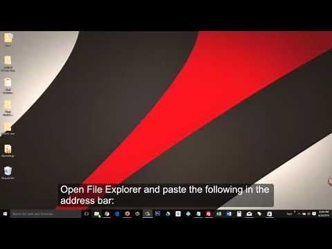 How to Create a Shortcut for Any Modern UI Windows10 Application Like Netflix On Your Desktop